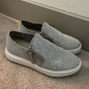 Steve Madden Benton Rhinestone Slip-On Sneakers - US 8.5
